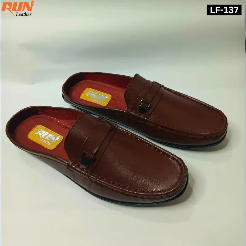 Man's Stylish Half Loafer High Quality Premium Leather Shoe LF-137